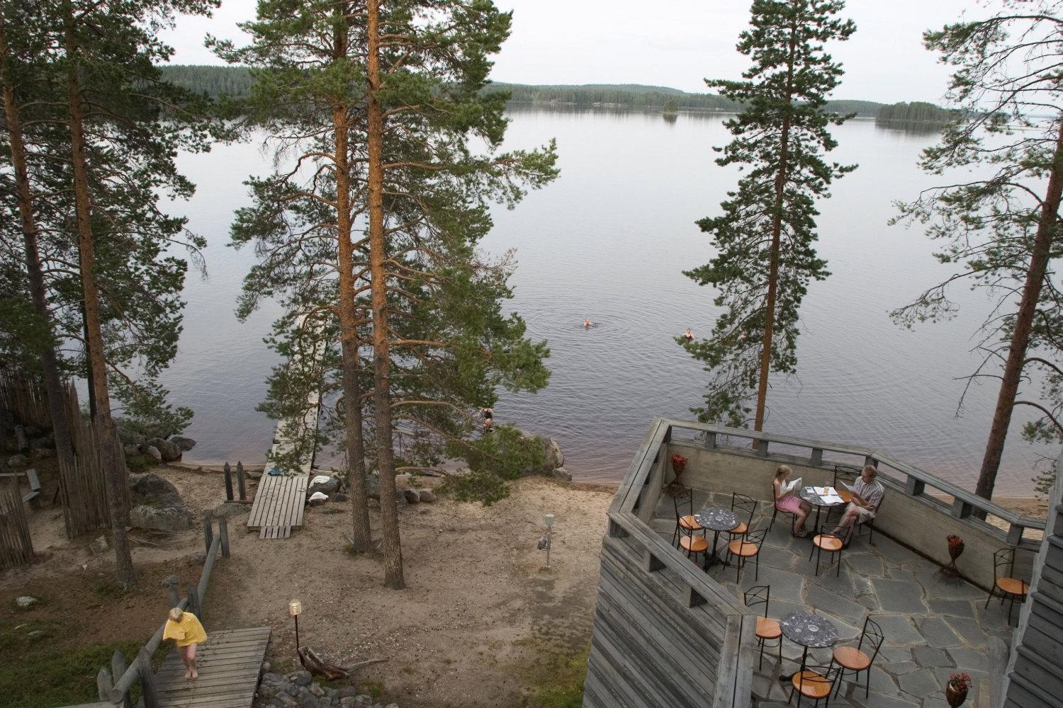 Hotel Kalevala Kuhmo Exterior foto